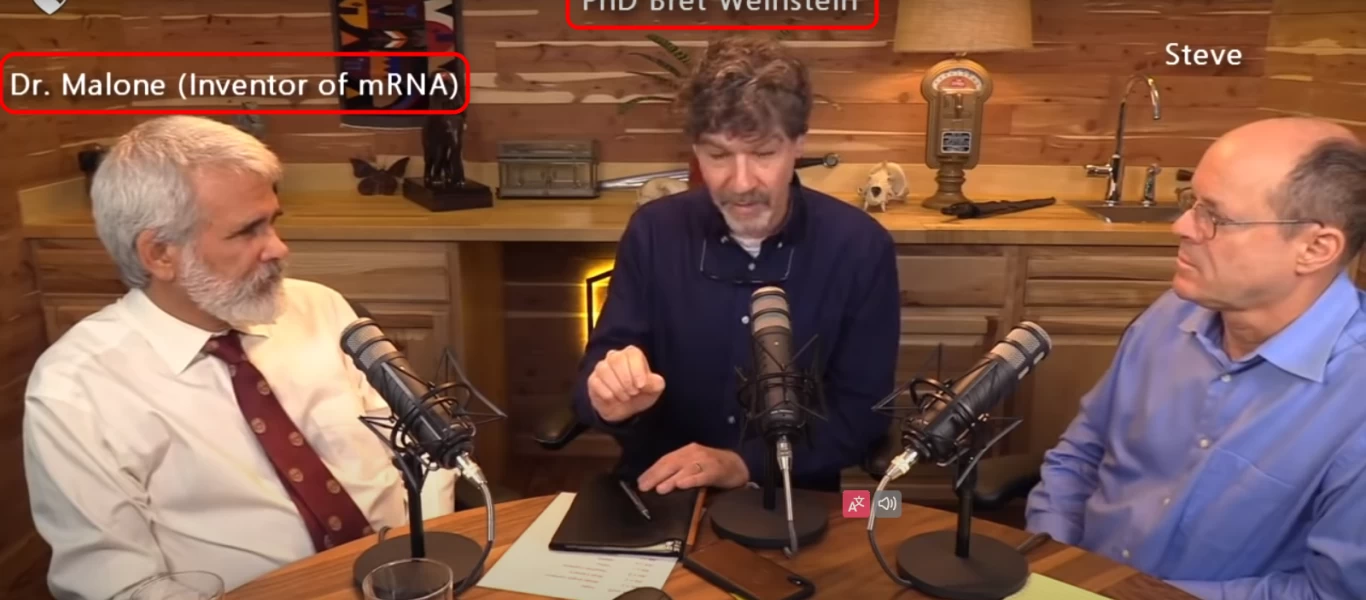 Δρ. Robert Malone: Τι αναφέρει ο καθηγητής που ανακάλυψε την τεχνολογία mRNA - Οι πρωτεΐνες-ακίδες είναι τοξικές